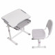 Комплект Cubby Sorpresa  Grey парта + стілець трансформери