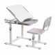 Комплект Cubby Sorpresa  Grey парта + стілець трансформери