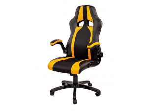 Крісло геймерське Miscolc black/yellow