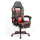 Крісло геймерське Parker black/red