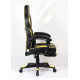 Кресло геймерское Parker black/yellow 