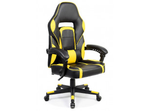 Кресло геймерское Parker black/yellow 