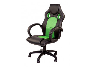 Крісло геймерське Silver Stone black/green