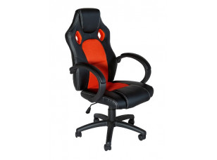 Крісло геймерське Silver Stone black/red