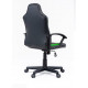 Крісло Tifton black/green
