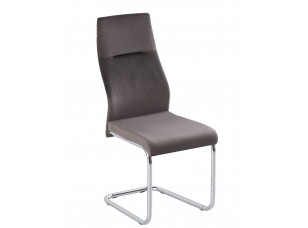 Стілець обідній Impulse Jamena велюр коричневий