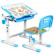 Комплект Evo-kids Evo-06 Blue (парта + стілець) Блакитний (Evo-06 Blue)