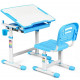 Комплект Evo-kids Evo-06 Blue (парта + стілець) Блакитний (Evo-06 Blue)