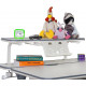 Комплект Ergokids стол TH-320 Grey + кресло Evo-kids Mio-G (TH-320 W/G + Y-407 G)
