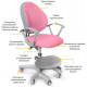 Комплект Ergokids стіл TH-320 Pink + крісло Evo-kids Mio-KP Білий / Рожевий (TH-320 W/PN + Y-407 KP)