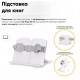 Комплект меблів Evo-Kids BD-29 Panda XL Стіл + стілець + полиця Grey (BD-29 G)