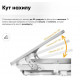 Комплект меблів Evo-Kids BD-29 Panda XL Стіл + стілець + полиця Grey (BD-29 G)