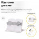 Комплект меблів Evo-Kids BD-28 Panda Стіл + стілець + полиця Grey (BD-28 G)