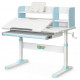 Детский стол ErgoKids TH-330 Light Blue Белый/Светло-голубой