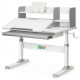 Дитячий стіл Ergokids TH-330 Grey Білий/Сірий