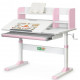Детский стол Ergokids TH-330 Pink Белый/Розовый