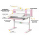 Детский стол Ergokids TH-330 Pink Белый/Розовый