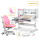 Комплект парта Evo-kids Florida Multicolor PN + крісло Mealux Match KP (Evo-52 WG+PN+Y-528 KP)