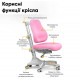 Комплект парта Evo-kids Florida Multicolor PN + крісло Mealux Match KP (Evo-52 WG+PN+Y-528 KP)