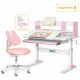 Комплект Ergokids Парта TH-330 Pink + Кресло Evo-kids Mio Lite KP (TH-330 W/PN + Y-208 KP)