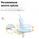 Комплект Ergokids Парта TH-330 Light Blue + Крісло Evo-kids Mio Lite KBL (TH-330 W/Z + Y-208 KBL)