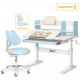 Комплект Ergokids Парта TH-330 Light Blue + Крісло Evo-kids Mio Lite KBL (TH-330 W/Z + Y-208 KBL)