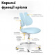 Комплект Ergokids Парта TH-330 Light Blue + Крісло Evo-kids Mio Lite KBL (TH-330 W/Z + Y-208 KBL)