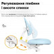 Комплект Ergokids Парта TH-330 Light Blue + Крісло Evo-kids Mio Lite KBL (TH-330 W/Z + Y-208 KBL)