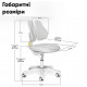 Комплект Ergokids Парта TH-330 Grey + Крісло Evo-kids Mio Lite G (TH-330 W/G + Y-208 G)