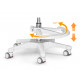 Дитяче крісло ErgoKids Mio Ergo Grey