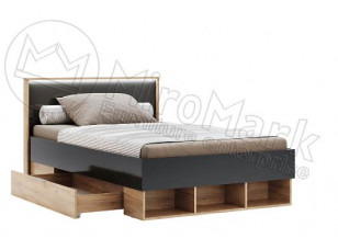 Ліжко Luna Junior 1,2х2,0 з шухлядами