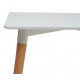 Стол обеденный Везувий MDF 120*80 см белый