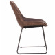 Стул Cherokee gunmetal, cowboy Coffee/Dark Brown