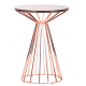 Стіл Canary, rose gold, glass top