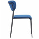 Стул Alphabet A black/royal blue
