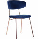 Стілець Alphabet B gold/royal blue