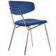 Стілець Alphabet B gold/royal blue