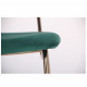 Стілець Alphabet B gold/dark green