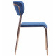 Стілець Alphabet A gold/royal blue
