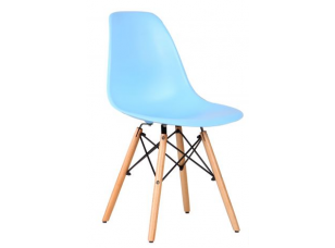 Стілець Aster PL Wood Пластик Блакитний