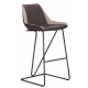 Стілець барний Custer gunmetal, cowboy Dark Gray/Light Gray