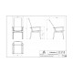Кресло Lugano Sling Recliner