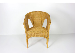 Крісло CRUZO KELEK CHAIR натуральний ротанг коньяк