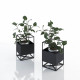 Вазон Herba metal 450