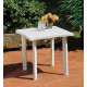Стол FIOCCO 75x80 белый