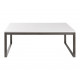 Стол журнальный BRIGHTON R (120*65*45см) MDF белый 