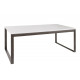 Стол журнальный BRIGHTON R (120*65*45см) MDF белый 