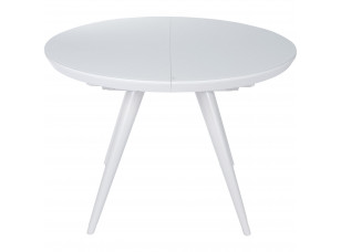 Стол обеденный AUSTIN (110 (35)*110*76cmH) белый
