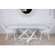 Стол FLEETWOOD NEW (160/240*90*75cmH) белый