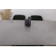 Стол FLEETWOOD NEW (160/240*90*75cmH) керамика белый глянец